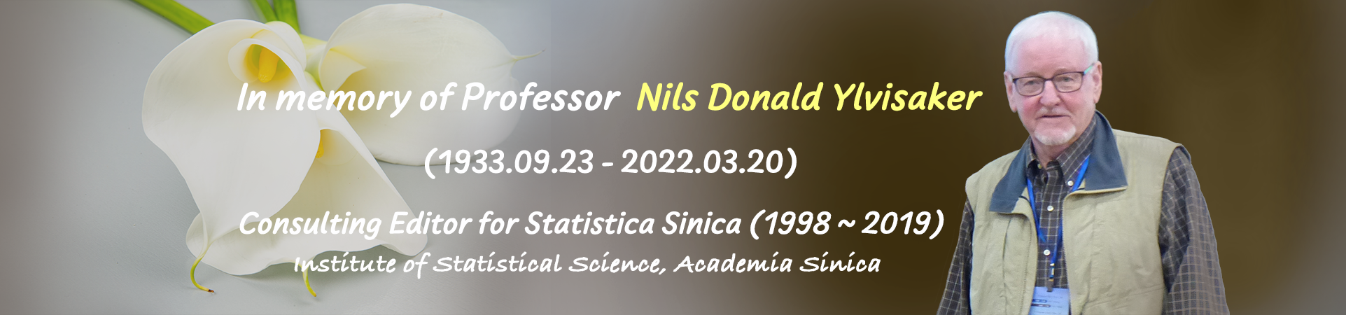 In Memory of Professor Nils Donald Ylvisaker