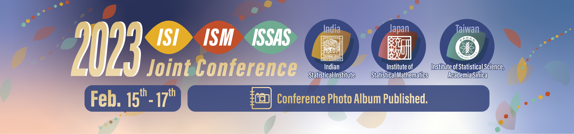 2023 ISI-ISM-ISSAS Joint Conference